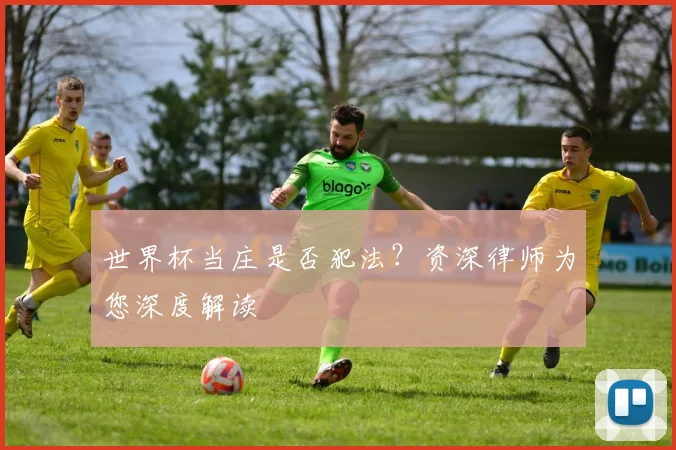 世界杯当庄是否犯法?资深律师为您深度解读