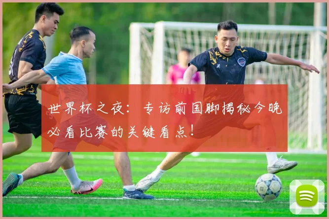 世界杯之夜:专访前国脚揭秘今晚必看比赛的关键看点!